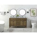 Park Avenue 60 X 22 X 35 inch Driftwood Vanity Sink Set