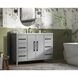 Millie 48 X 35 inch Grey Bathroom Vanity Cabinet