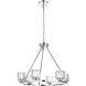 Cadence 6 Light 26 inch Chrome Chandelier Ceiling Light