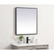 Pier 36 X 24 inch Black LED Mirror
