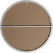 Eternity 18 X 18 inch Silver Wall Mirror