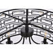 Kennedy 5 Light 24 inch Black Pendant Ceiling Light