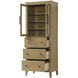 Blakely Linen Oak Bathroom Storage Cabinet