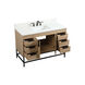 Eugene 48 X 22 X 34 inch Mango Wood Vanity Sink Set