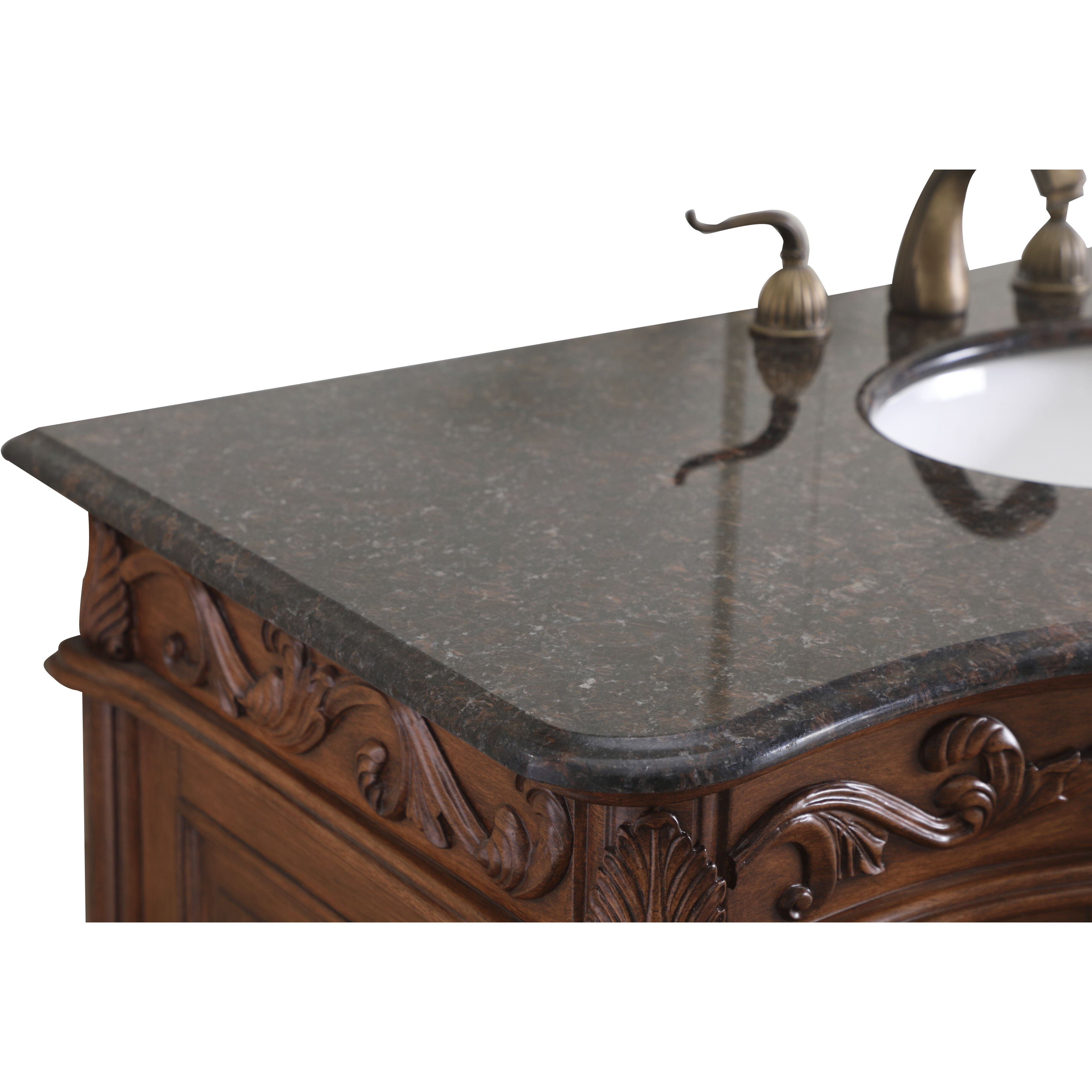 Oakland 48 X 22 X 36 inch Teak Vanity Sink Set