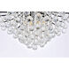 Toureg 11 Light 22 inch Black and Clear Chandelier Ceiling Light