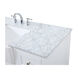 Franklin 48 X 22 X 35 inch White Bathroom Vanity Cabinet