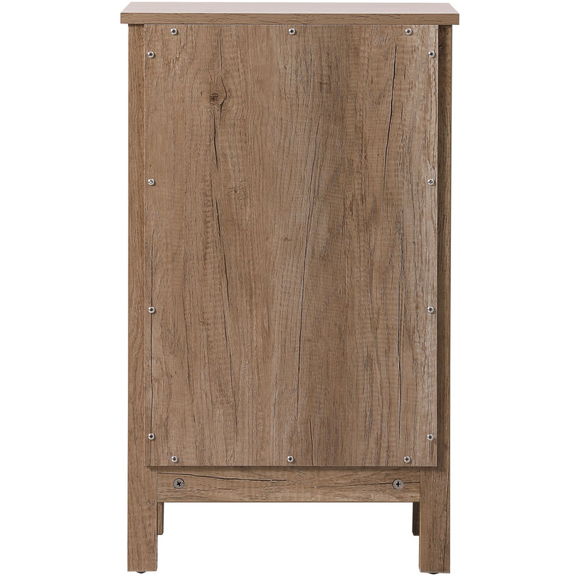 Adian Natural Oak Bathroom Storage Cabinet
