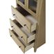 Blakely Linen Oak Bathroom Storage Cabinet