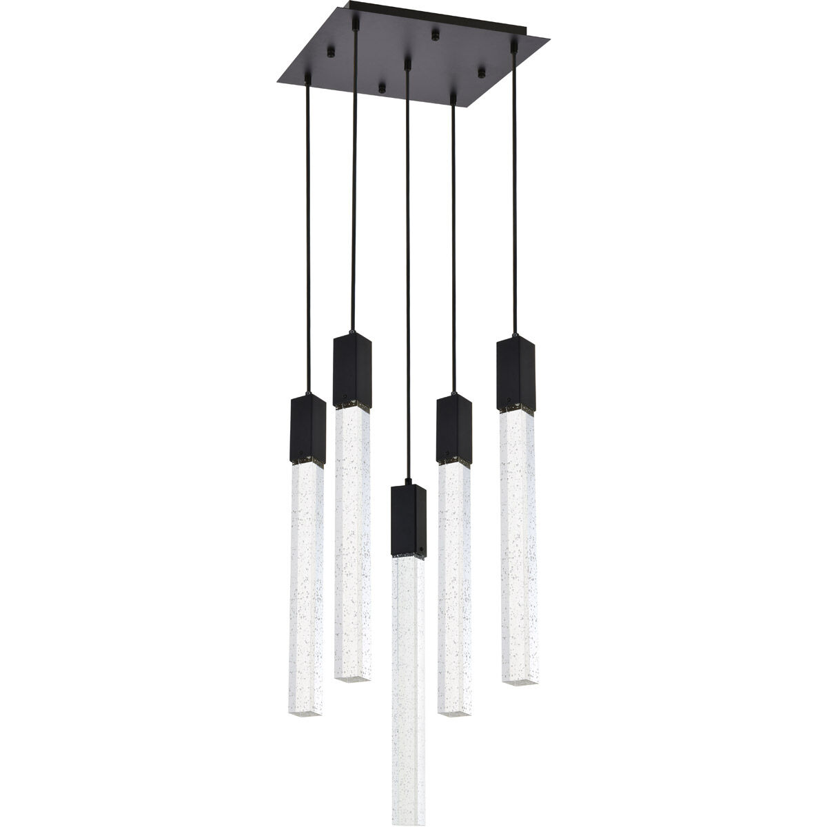 Weston 5 Light 16 inch Black Pendant Ceiling Light