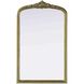 Naomi 36 X 22 inch Antique Brass Mirror