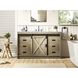 Austin 54 X 34 inch Natural Oak Bathroom Vanity Cabinet