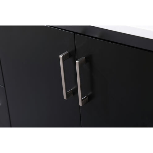 Hayes 84 X 22 X 35 inch Black Vanity Sink Set