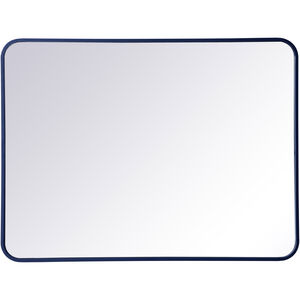 Evermore 36 X 27 inch Blue Mirror