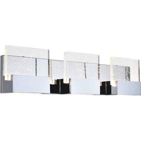 Pollux LED 22 inch Chrome Wall Sconce Wall Light