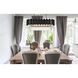 Willow 9 Light 14 inch Black Chandelier Ceiling Light