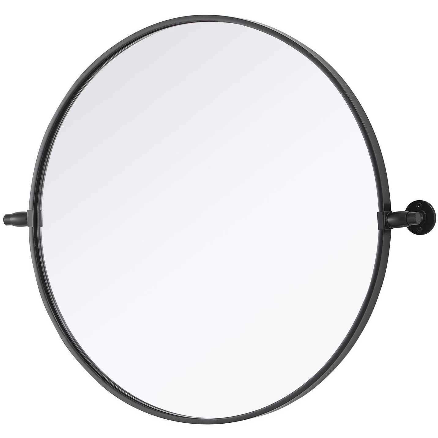 Amoura 24 X 24 inch Black Mirror