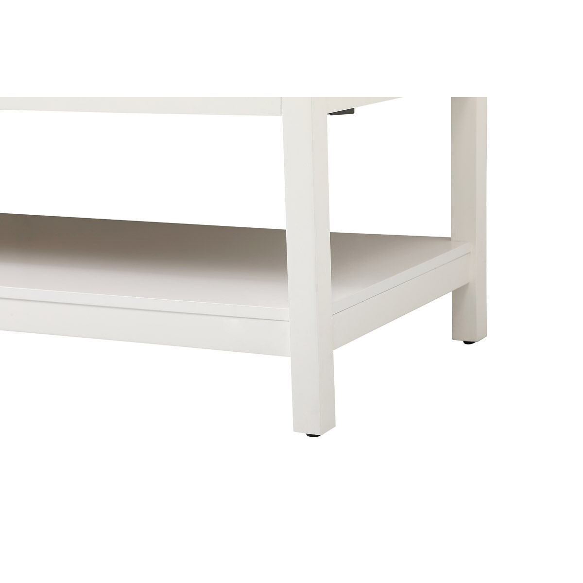 Sinclaire 72 X 22 X 34 inch White Vanity Sink Set