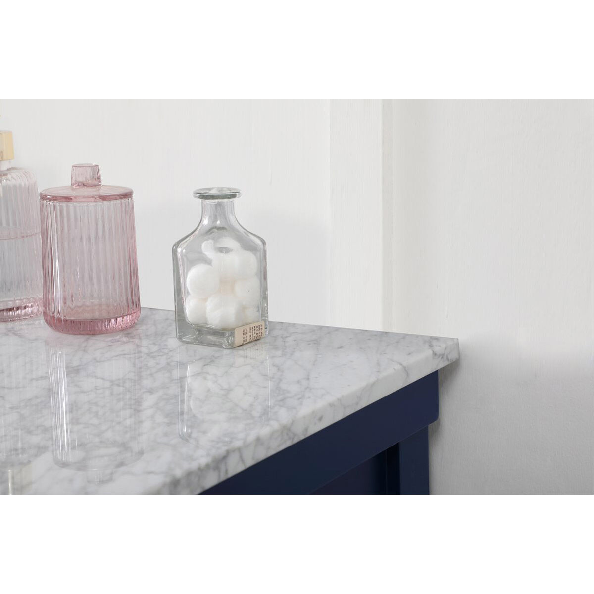 Clement 60 X 22 X 34.13 inch Blue Bathroom Vanity Cabinet