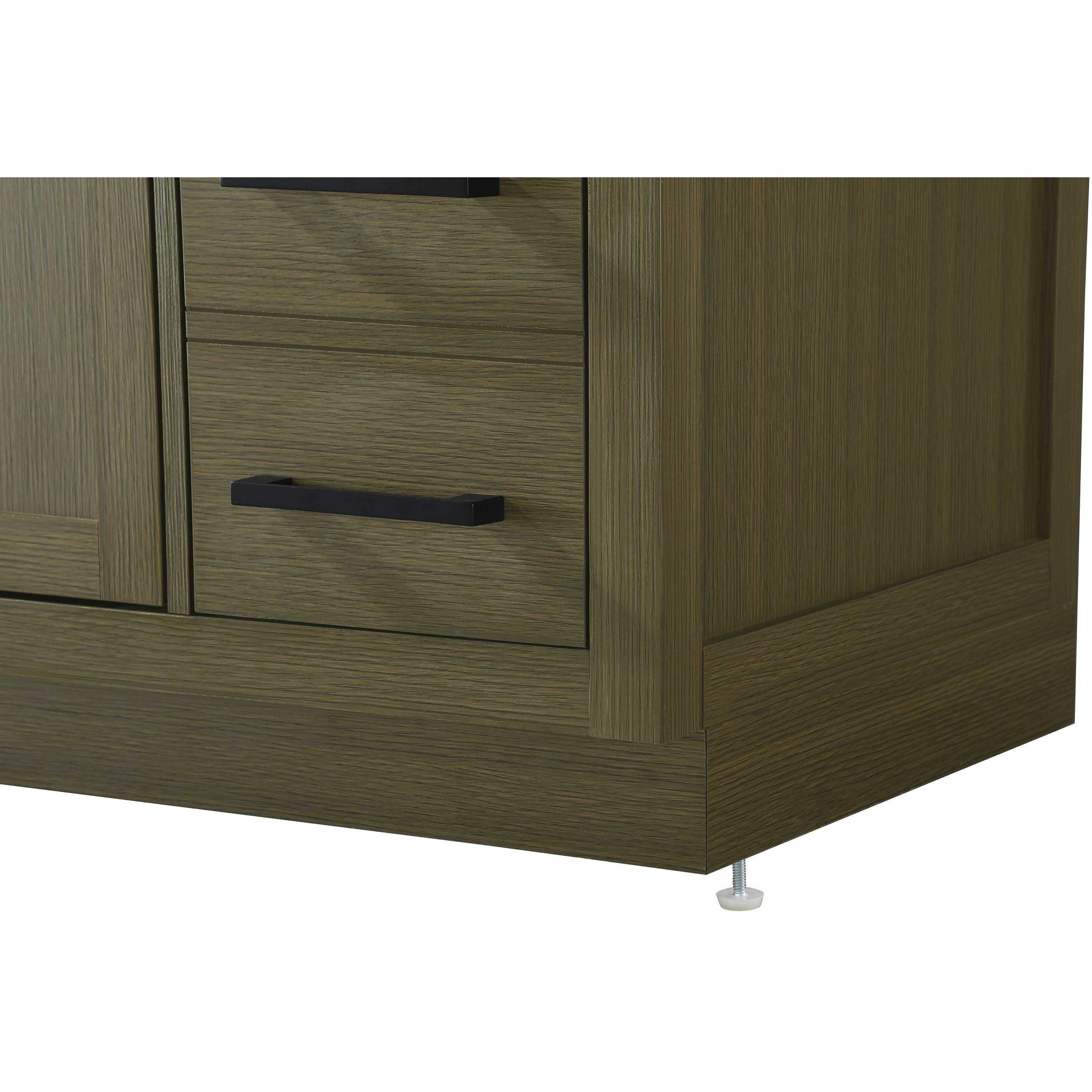 Alden 84 X 35 inch Chestnut Brown Bathroom Vanity Cabinet