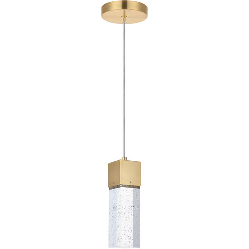Novastella LED 5 inch Gold Pendant Ceiling Light