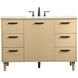 Baldwin 48 X 22 X 34 inch Maple Vanity Sink Set