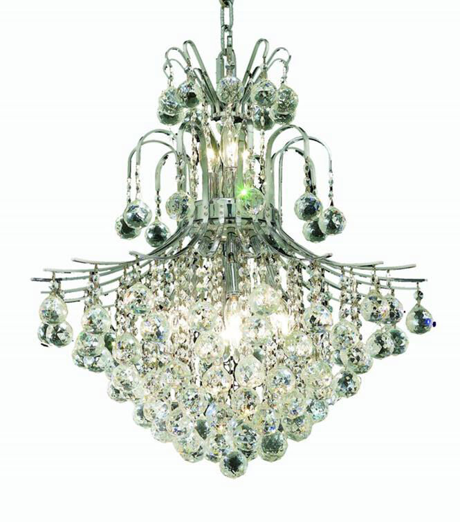 Toureg 11 Light 22 inch Chrome Dining Chandelier Ceiling Light in Royal Cut