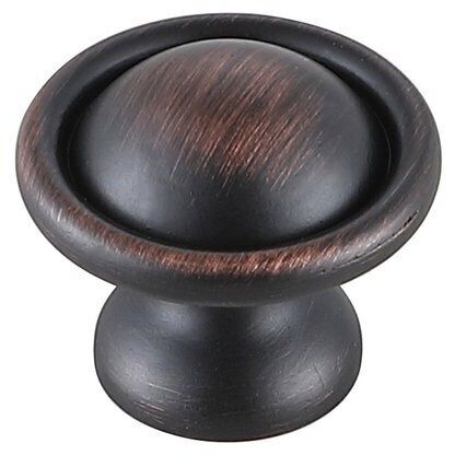 Kadea Oil-Rubbed Bronze Hardware Cabinet Knob, Set of 10