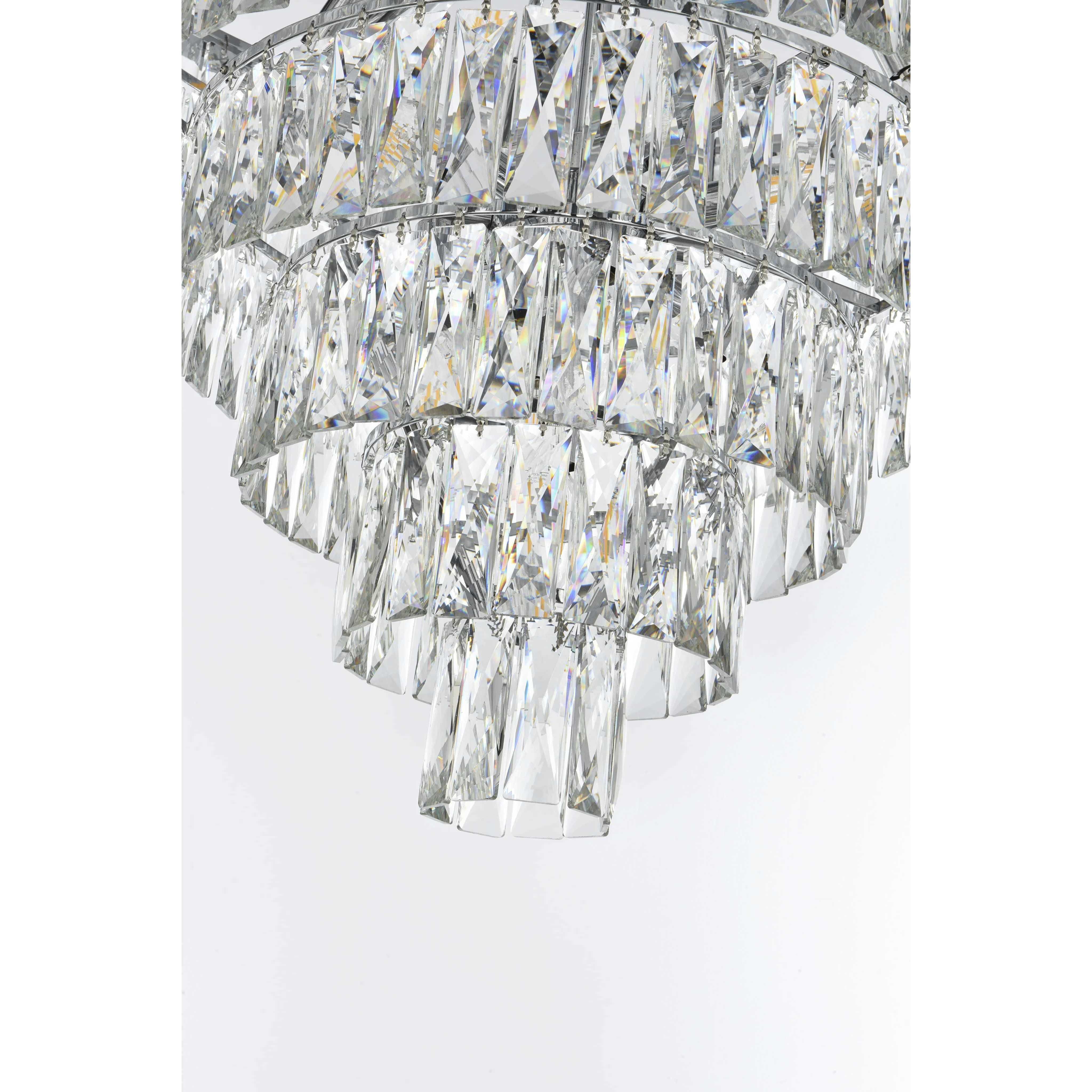 Josephine 25 Light 32 inch Chrome Chandelier Ceiling Light