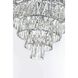 Josephine 25 Light 32 inch Chrome Chandelier Ceiling Light