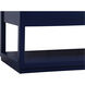 Larkin 48 X 22 X 34 inch Blue Vanity Sink Set