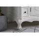 Danville 42 X 42 X 36 inch Antique White and Antique Bronze Vanity Sink Set