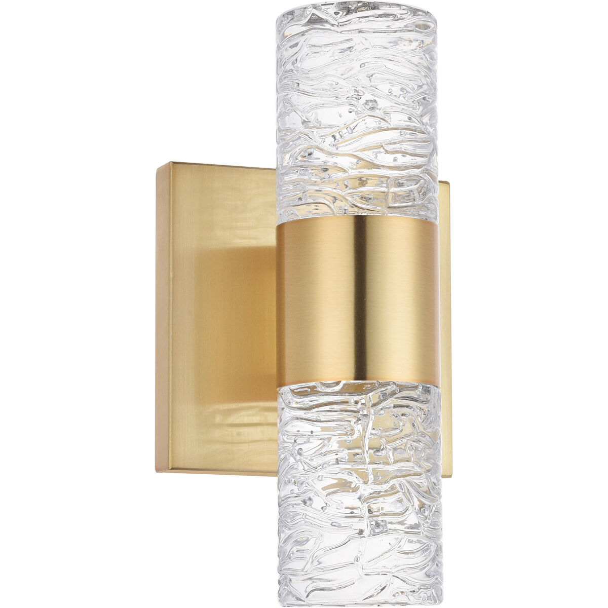 Vega LED 5 inch Gold Wall Sconce Wall Light 