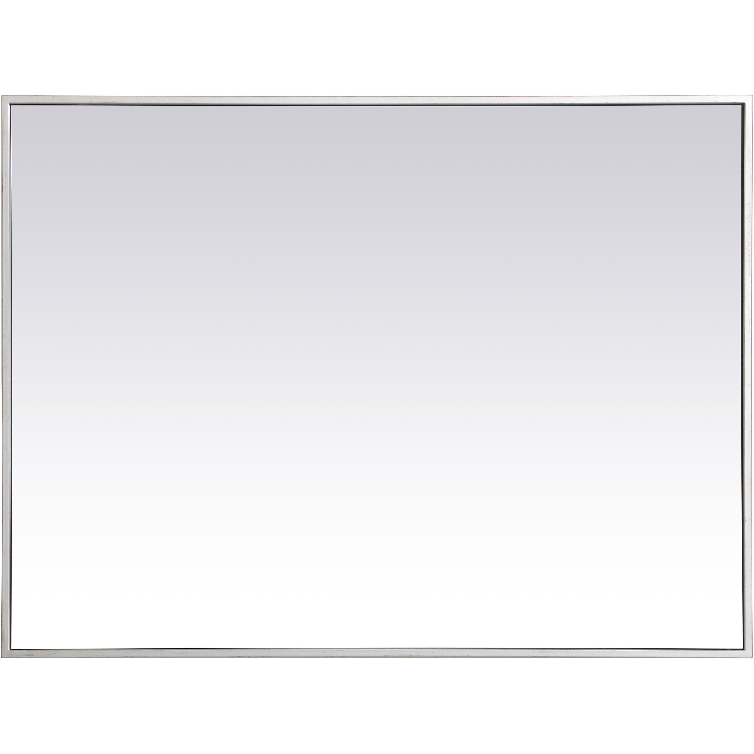 Monet 36 X 27 inch Silver Wall Mirror