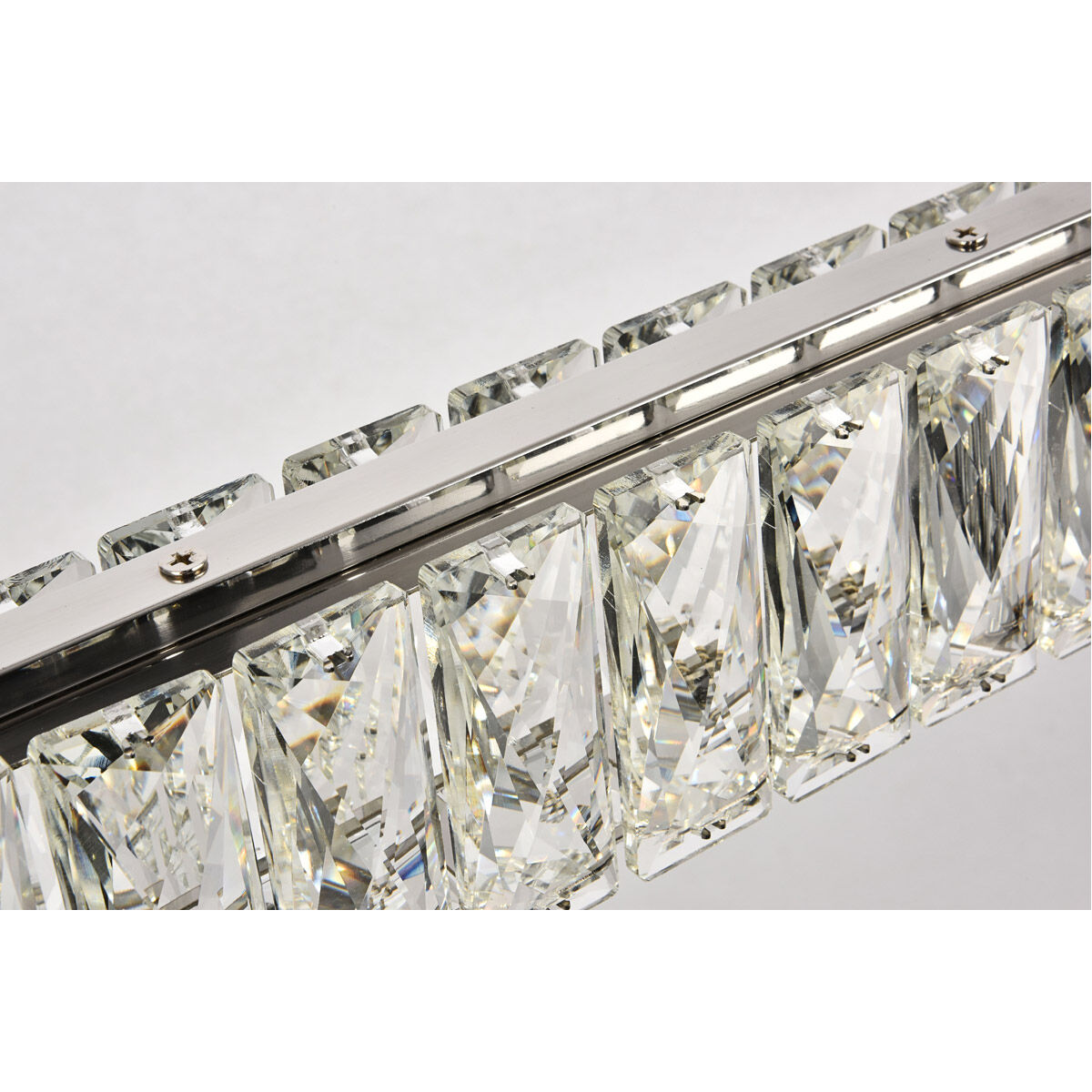 Monroe LED 31 inch Chrome Chandelier Ceiling Light