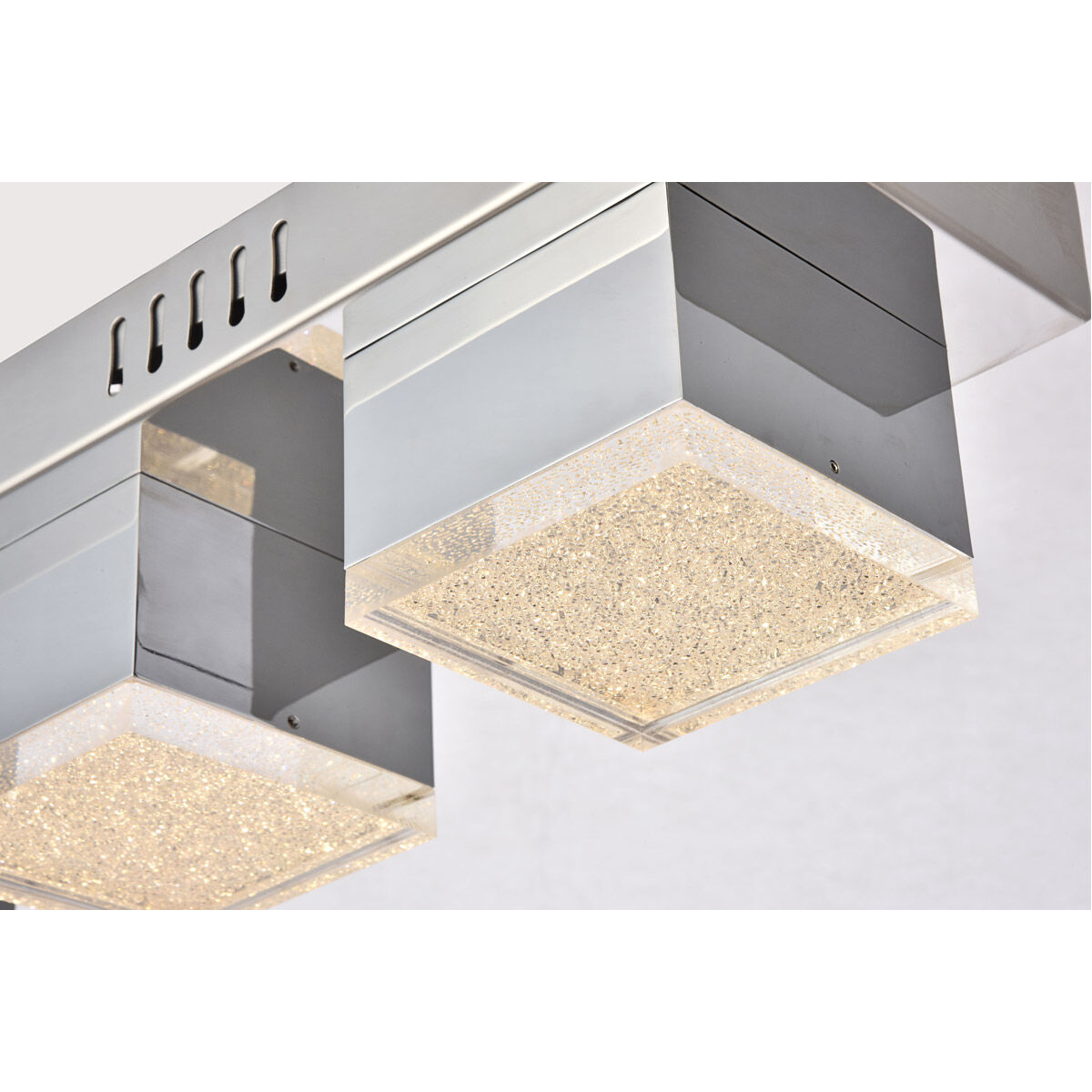 Glasgow LED 4.7 inch Chrome Flush Mount Ceiling Light