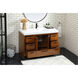 Wyatt 48 X 22 X 34 inch Teak Vanity Sink Set