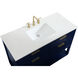 Larkin 48 X 22 X 34 inch Blue Vanity Sink Set