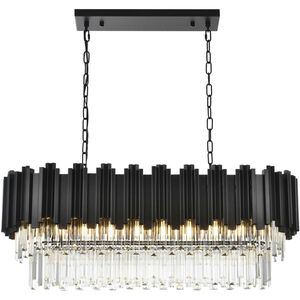 Willow 9 Light 14 inch Black Chandelier Ceiling Light