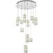 Aston 12 Light 28 inch Chrome Pendant Ceiling Light