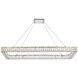 Monroe 1 Light 50 inch Chrome Pendant Ceiling Light