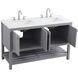 Theo 54 X 34 inch Grey Bathroom Vanity Cabinet