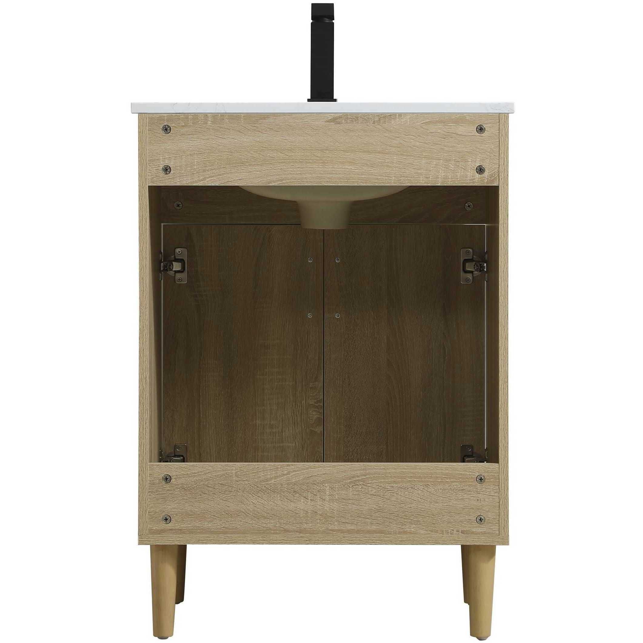 Chandler 24 X 34 inch Mango Wood Bathroom Vanity Cabinet