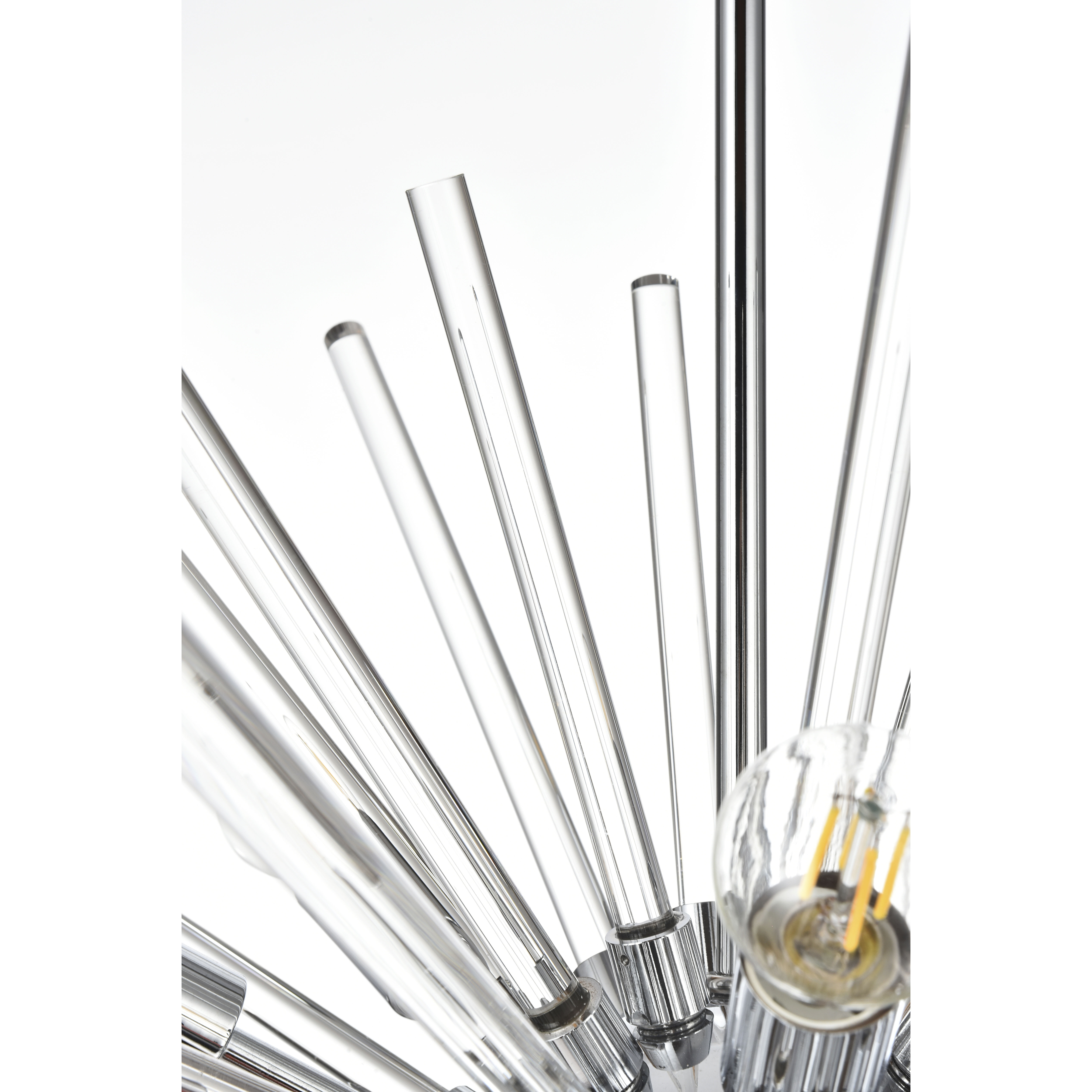 Sienna 10 Light 42 inch Chrome Pendant Ceiling Light