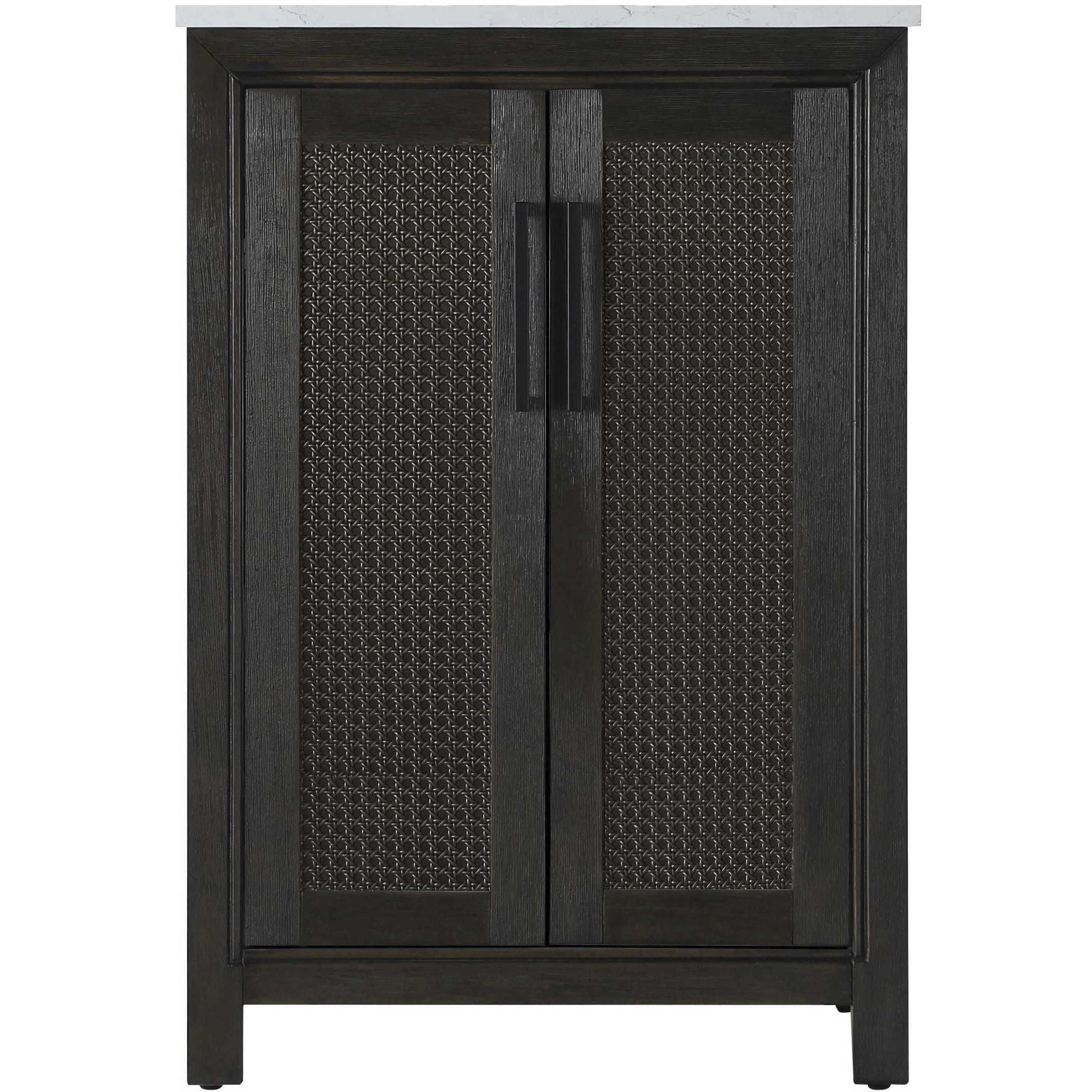 Alina 24 X 35 inch Chocolate Oak Bathroom Vanity Cabinet
