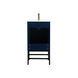 Eugene 19 X 18 X 33.5 inch Blue Vanity Sink Set