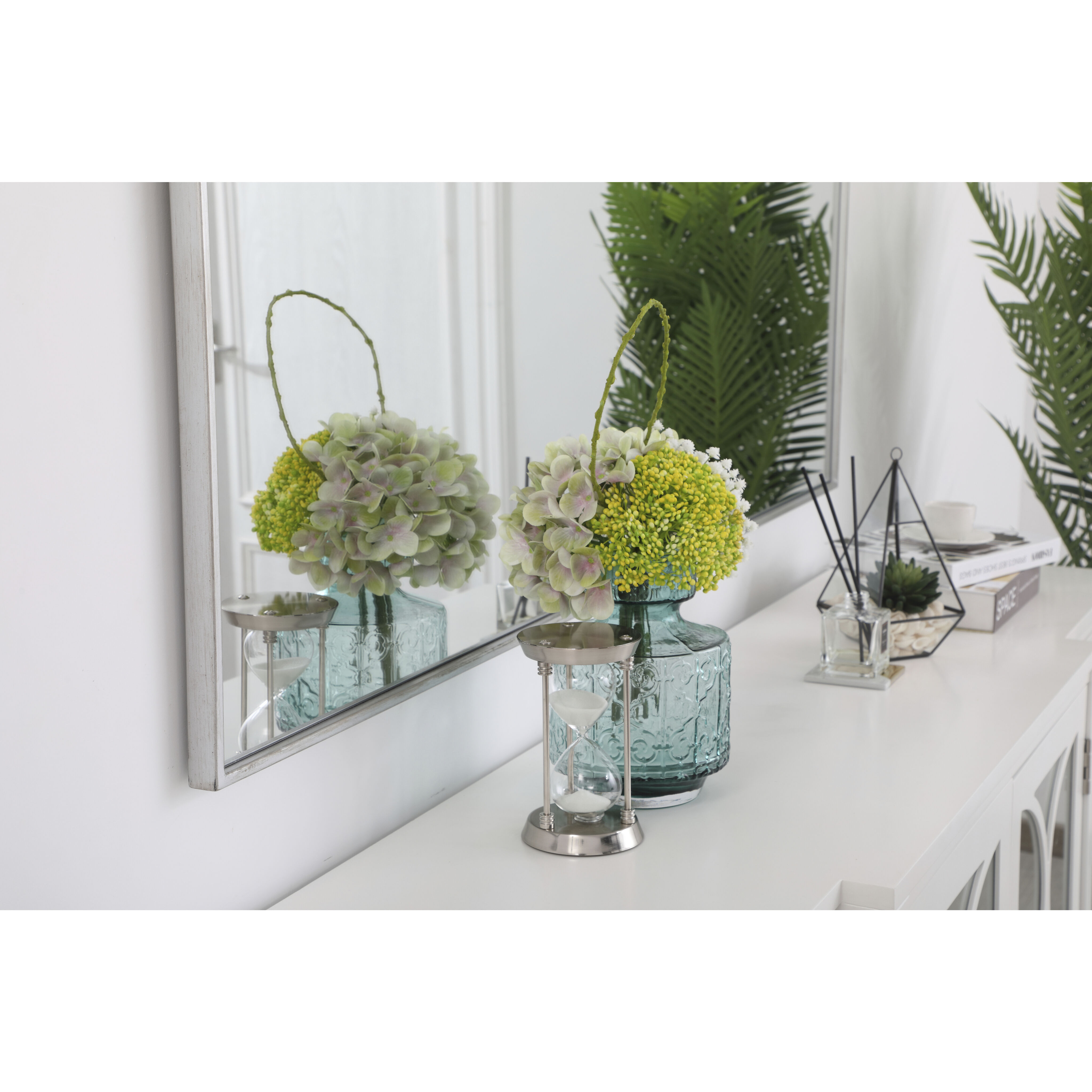 Monet 60 X 36 inch Silver Wall Mirror