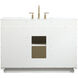 Blake 48 X 22 X 34 inch White Vanity Sink Set