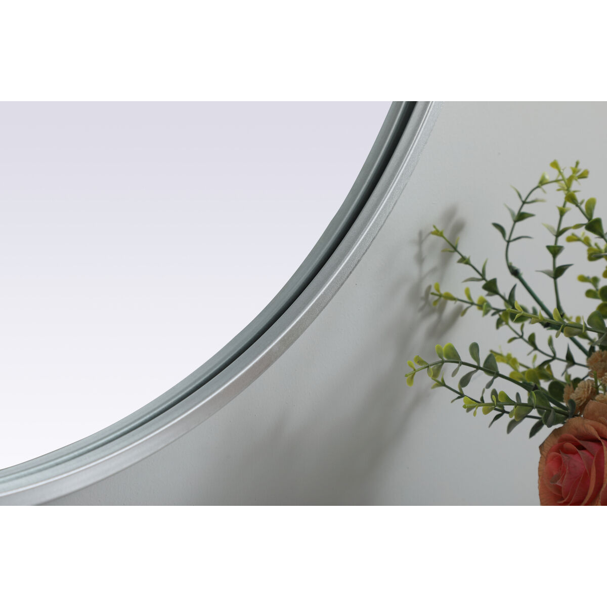 Asha 40 X 24 inch Silver Mirror in 24 x 40