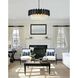 Willow 10 Light 32 inch Black Chandelier Ceiling Light